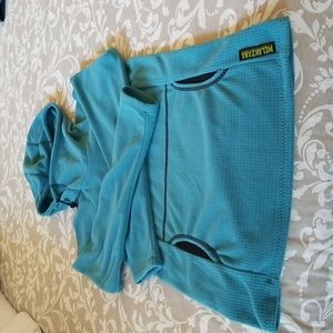 Melanzana micro grid hoode